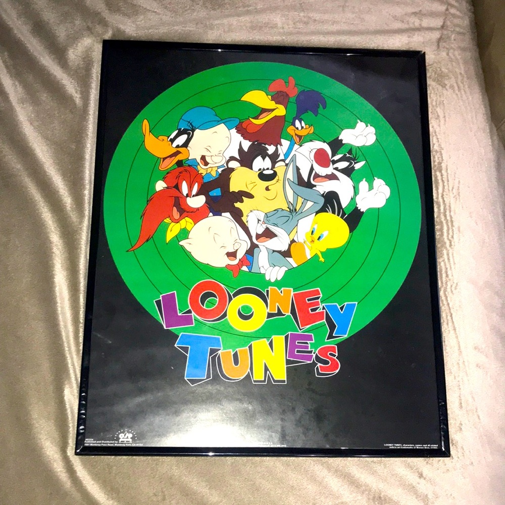 Looney tunes vintage poster